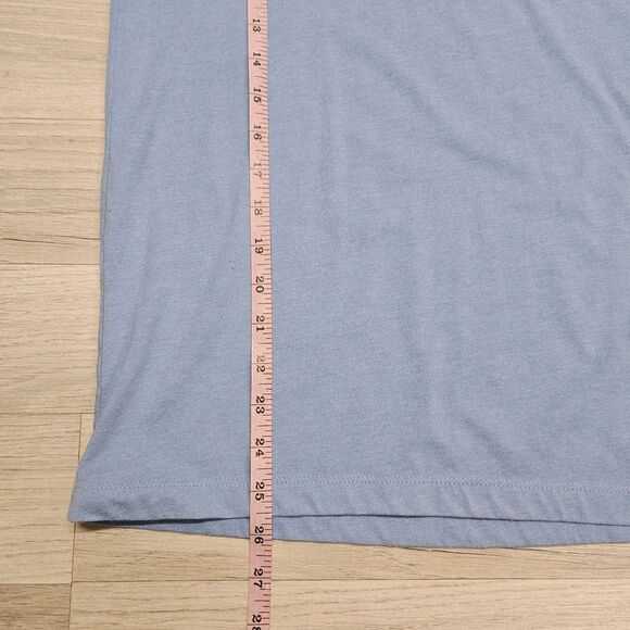 J. Crew Womens Shirt Blue V-Neck Broken In Mercantile Small - Picture 5 of 6